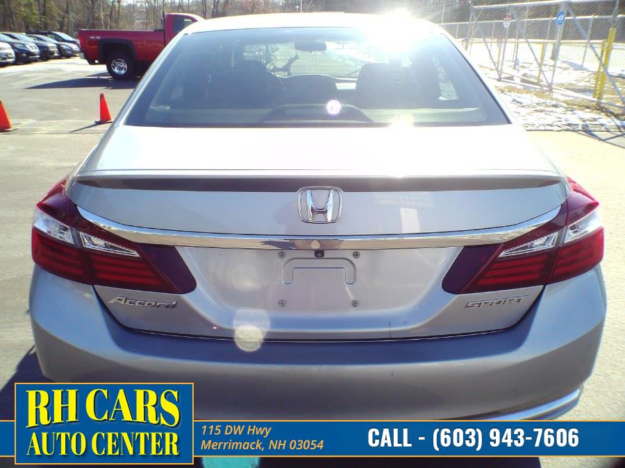Used Honda Accord Sedan 4dr I4 CVT Sport 2016 | RH Cars LLC. Merrimack, New Hampshire Used Honda Accord Sedan 4dr I4 CVT Sport 2016 | RH Cars LLC. Merrimack, New Hampshire