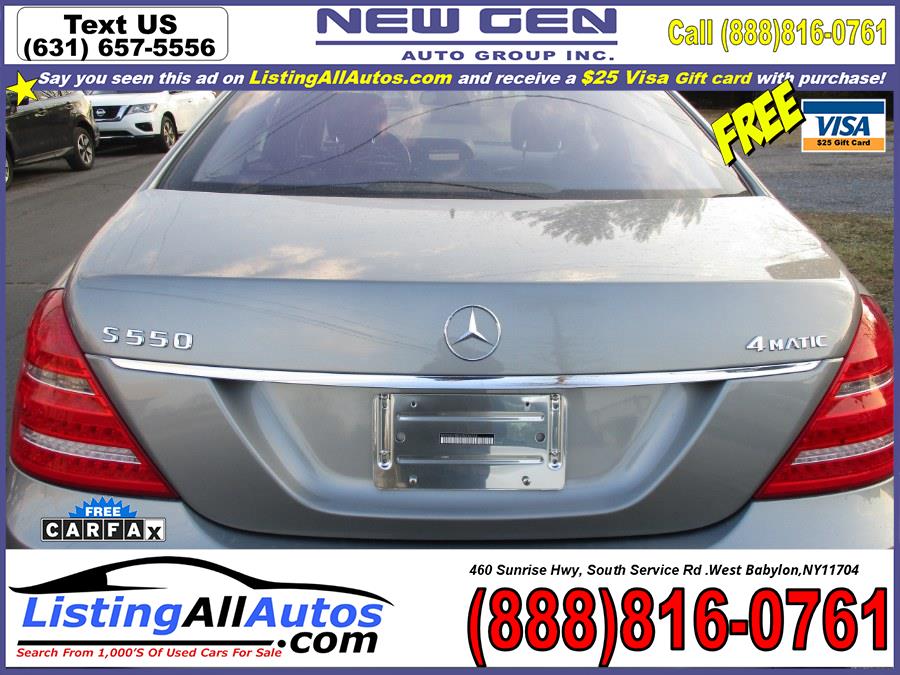 Used Mercedes-Benz S-Class 4dr Sdn S550 4MATIC 2013 | www.ListingAllAutos.com. Patchogue, New York