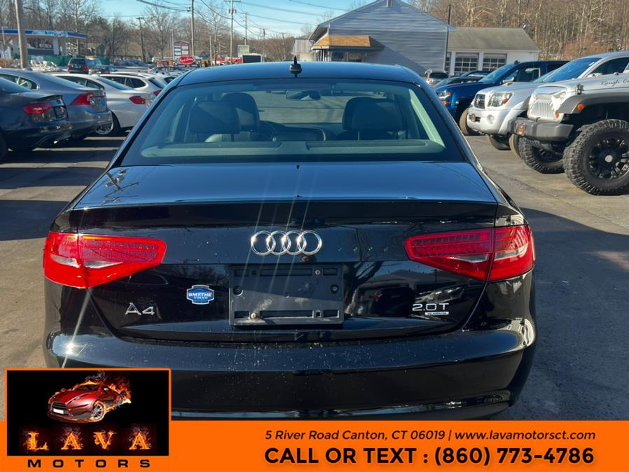 Used Audi A4 4dr Sdn Auto quattro 2.0T Premium 2013 | Lava Motors. Canton, Connecticut Used Audi A4 4dr Sdn Auto quattro 2.0T Premium 2013 | Lava Motors. Canton, Connecticut