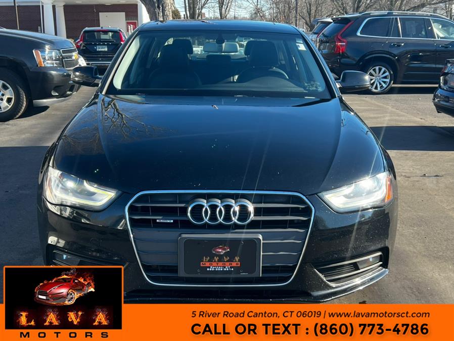 Used Audi A4 4dr Sdn Auto quattro 2.0T Premium 2013 | Lava Motors. Canton, Connecticut Used Audi A4 4dr Sdn Auto quattro 2.0T Premium 2013 | Lava Motors. Canton, Connecticut