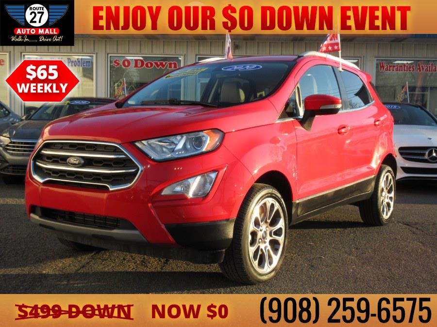 Used Ford EcoSport Titanium 4WD 2020 | Route 27 Auto Mall. Linden, New Jersey