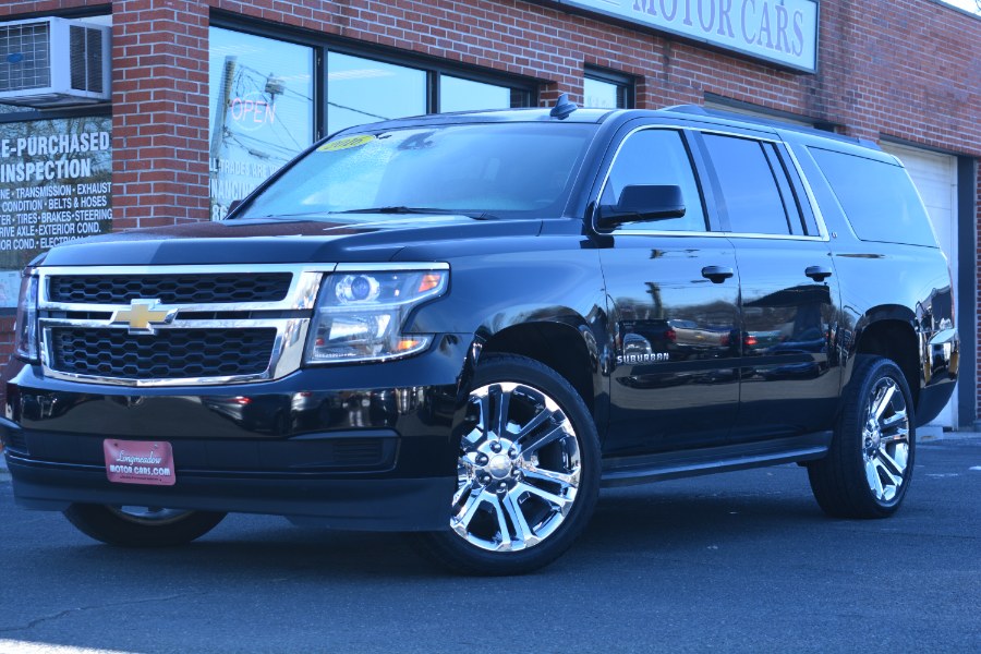 2016 Chevrolet Suburban 4WD 4dr 1500 LT, available for sale in ENFIELD, Connecticut | Longmeadow Motor Cars. ENFIELD, Connecticut