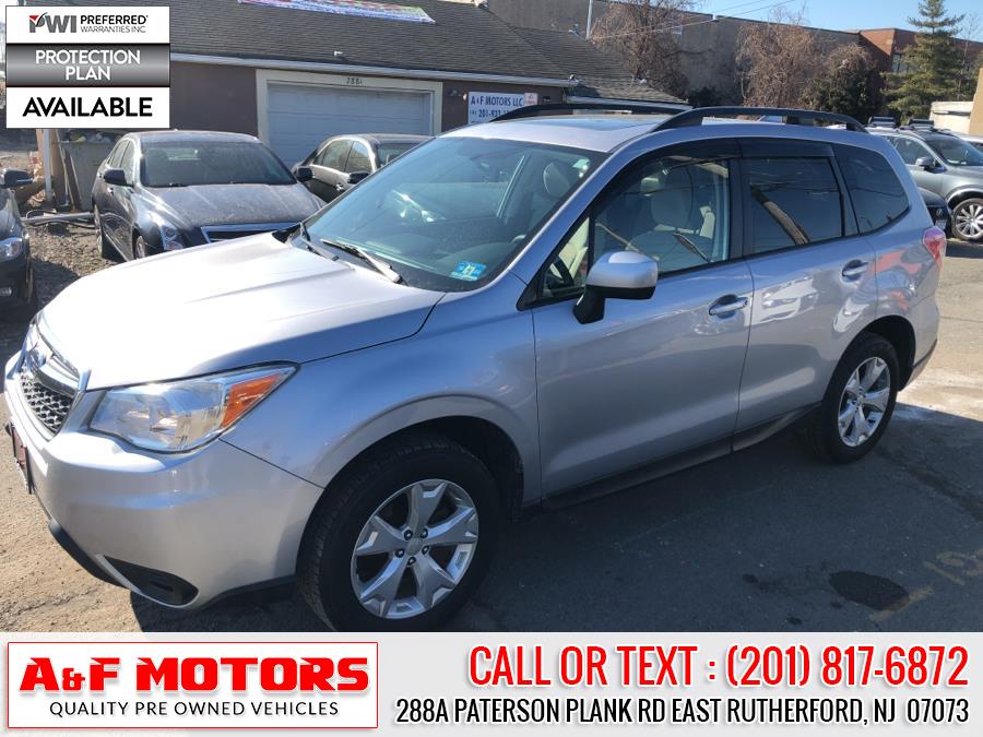 2016 Subaru Forester 4dr CVT 2.5i Premium PZEV, available for sale in East Rutherford, New Jersey | A&F Motors LLC. East Rutherford, New Jersey 2016 Subaru Forester 4dr CVT 2.5i Premium PZEV, available for sale in East Rutherford, New Jersey | A&F Motors LLC. East Rutherford, New Jersey
