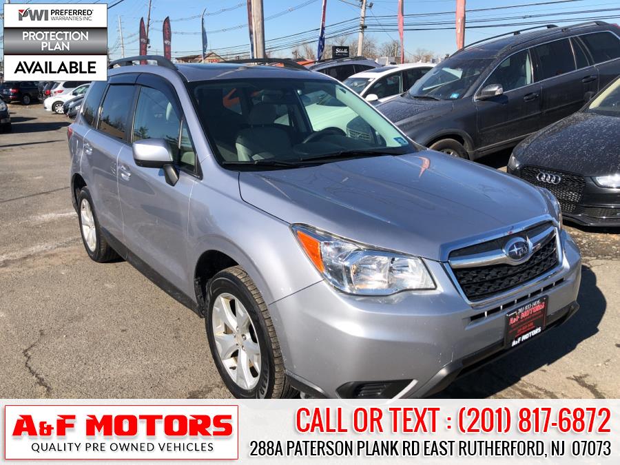 2016 Subaru Forester 4dr CVT 2.5i Premium PZEV, available for sale in East Rutherford, New Jersey | A&F Motors LLC. East Rutherford, New Jersey 2016 Subaru Forester 4dr CVT 2.5i Premium PZEV, available for sale in East Rutherford, New Jersey | A&F Motors LLC. East Rutherford, New Jersey