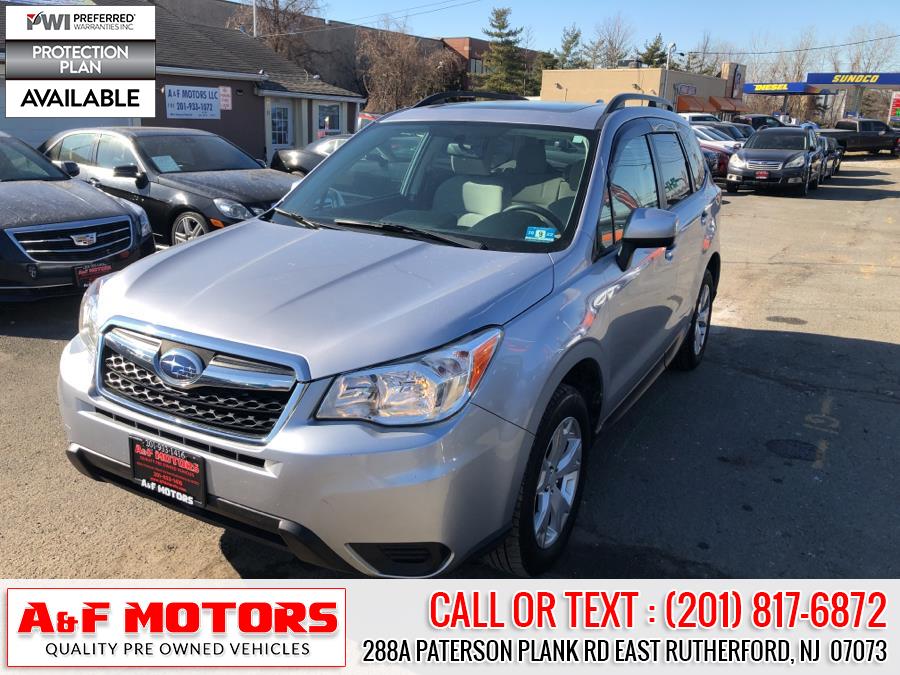 2016 Subaru Forester 4dr CVT 2.5i Premium PZEV, available for sale in East Rutherford, New Jersey | A&F Motors LLC. East Rutherford, New Jersey 2016 Subaru Forester 4dr CVT 2.5i Premium PZEV, available for sale in East Rutherford, New Jersey | A&F Motors LLC. East Rutherford, New Jersey