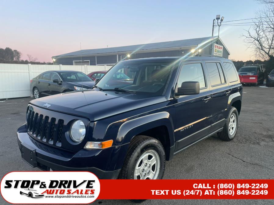 2015 Jeep Patriot 4WD 4dr Sport, available for sale in East Windsor, Connecticut | Stop & Drive Auto Sales. East Windsor, Connecticut