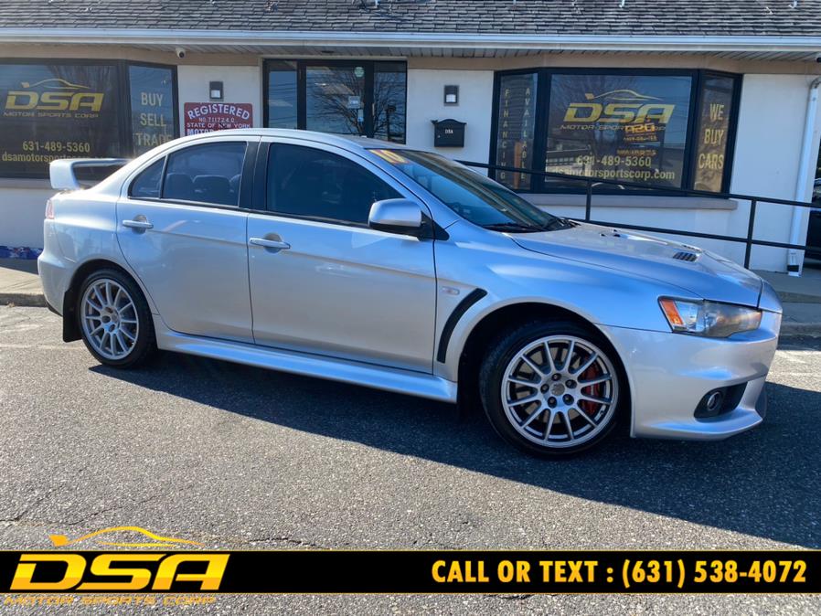 2010 Mitsubishi Lancer 4dr Sdn Evolution GSR, available for sale in Commack, New York | DSA Motor Sports Corp. Commack, New York