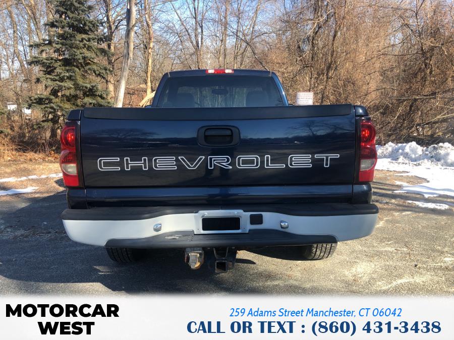 2006 Chevrolet Silverado 1500 Reg Cab 119.0" WB 4WD Work Truck, available for sale in Manchester, Connecticut | Motorcar West. Manchester, Connecticut 2006 Chevrolet Silverado 1500 Reg Cab 119.0" WB 4WD Work Truck, available for sale in Manchester, Connecticut | Motorcar West. Manchester, Connecticut