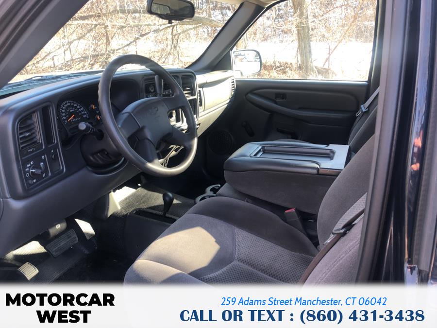 2006 Chevrolet Silverado 1500 Reg Cab 119.0" WB 4WD Work Truck, available for sale in Manchester, Connecticut | Motorcar West. Manchester, Connecticut 2006 Chevrolet Silverado 1500 Reg Cab 119.0" WB 4WD Work Truck, available for sale in Manchester, Connecticut | Motorcar West. Manchester, Connecticut