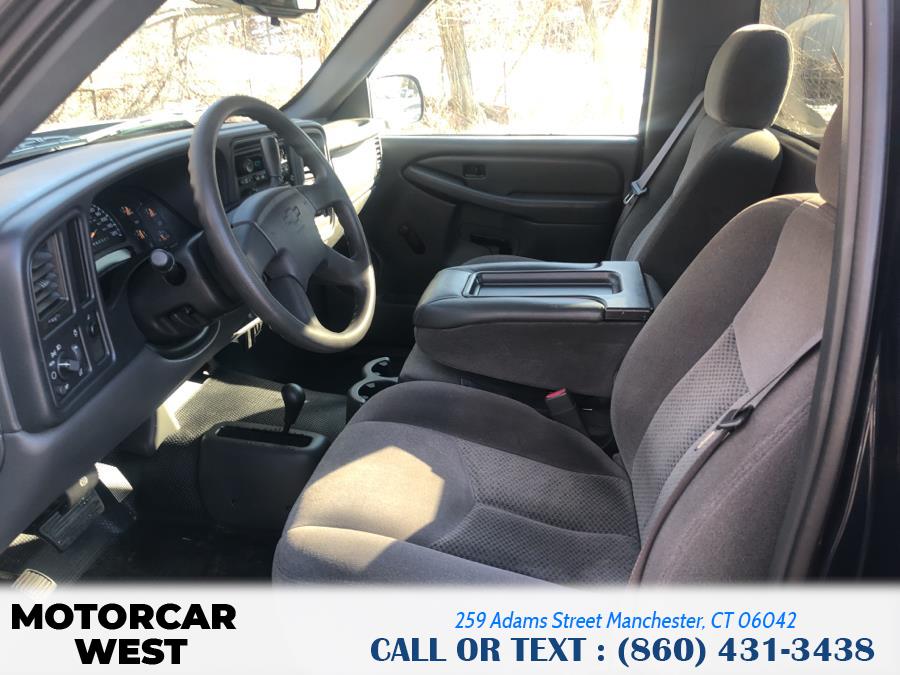 2006 Chevrolet Silverado 1500 Reg Cab 119.0" WB 4WD Work Truck, available for sale in Manchester, Connecticut | Motorcar West. Manchester, Connecticut 2006 Chevrolet Silverado 1500 Reg Cab 119.0" WB 4WD Work Truck, available for sale in Manchester, Connecticut | Motorcar West. Manchester, Connecticut