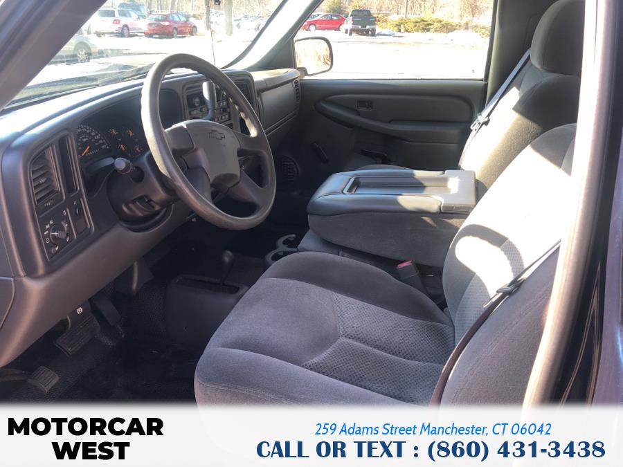 2006 Chevrolet Silverado 1500 Reg Cab 119.0" WB 4WD Work Truck, available for sale in Manchester, Connecticut | Motorcar West. Manchester, Connecticut 2006 Chevrolet Silverado 1500 Reg Cab 119.0" WB 4WD Work Truck, available for sale in Manchester, Connecticut | Motorcar West. Manchester, Connecticut