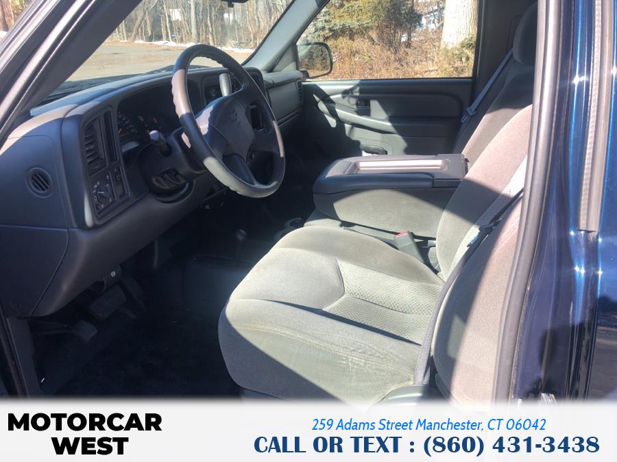 2006 Chevrolet Silverado 1500 Reg Cab 119.0" WB 4WD Work Truck, available for sale in Manchester, Connecticut | Motorcar West. Manchester, Connecticut 2006 Chevrolet Silverado 1500 Reg Cab 119.0" WB 4WD Work Truck, available for sale in Manchester, Connecticut | Motorcar West. Manchester, Connecticut