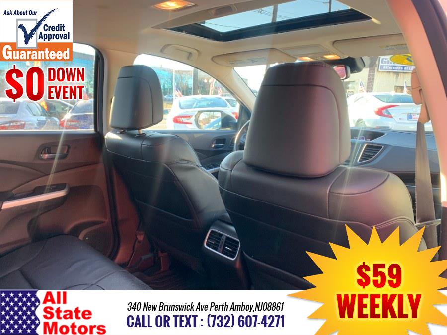 2016 Honda CR-V AWD 5dr Touring, available for sale in Perth Amboy, New Jersey | All State Motor Inc. Perth Amboy, New Jersey 2016 Honda CR-V AWD 5dr Touring, available for sale in Perth Amboy, New Jersey | All State Motor Inc. Perth Amboy, New Jersey