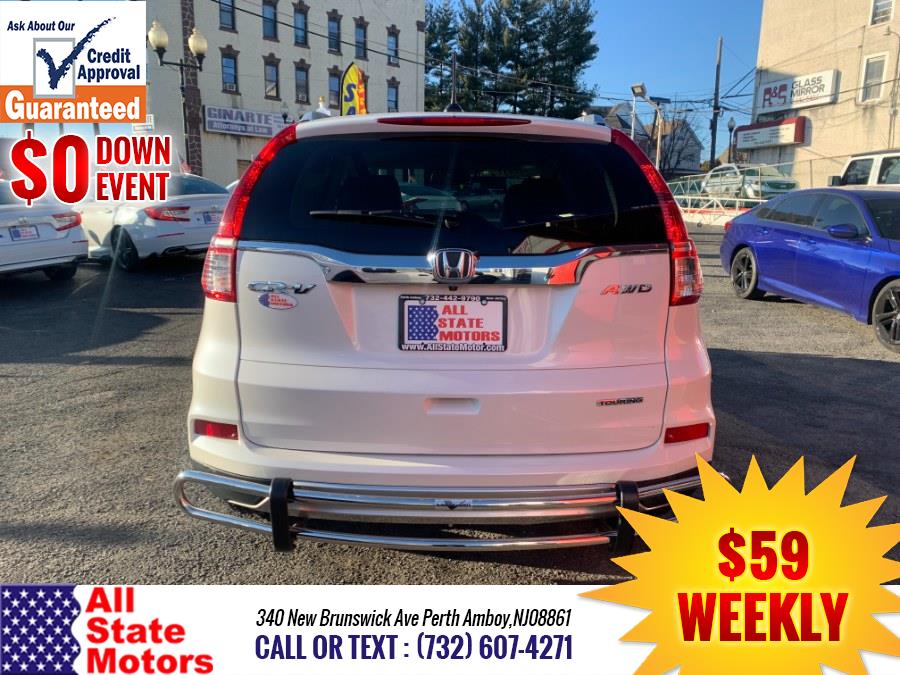 2016 Honda CR-V AWD 5dr Touring, available for sale in Perth Amboy, New Jersey | All State Motor Inc. Perth Amboy, New Jersey 2016 Honda CR-V AWD 5dr Touring, available for sale in Perth Amboy, New Jersey | All State Motor Inc. Perth Amboy, New Jersey