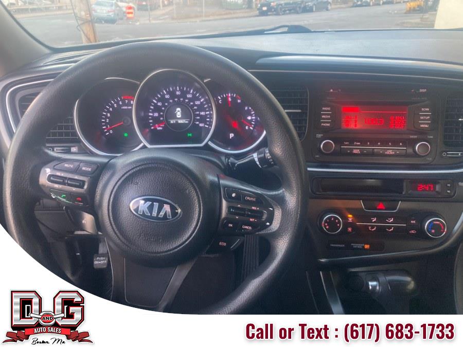 Used Kia Optima 4dr Sdn LX 2015 | D&G Auto. Allston, Massachusetts Used Kia Optima 4dr Sdn LX 2015 | D&G Auto. Allston, Massachusetts