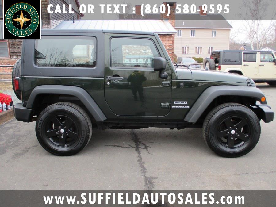 2010 Jeep Wrangler 4WD 2dr Sport, available for sale in Suffield, Connecticut | Suffield Auto Sales. Suffield, Connecticut