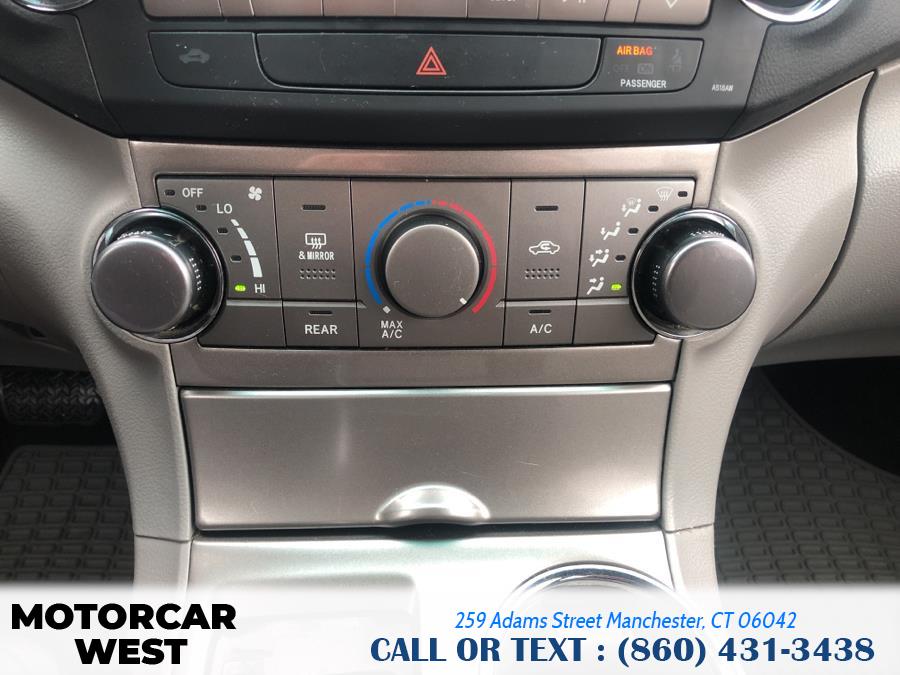 2011 Toyota Highlander 4WD 4dr V6 Base, available for sale in Manchester, Connecticut | Motorcar West. Manchester, Connecticut 2011 Toyota Highlander 4WD 4dr V6 Base, available for sale in Manchester, Connecticut | Motorcar West. Manchester, Connecticut