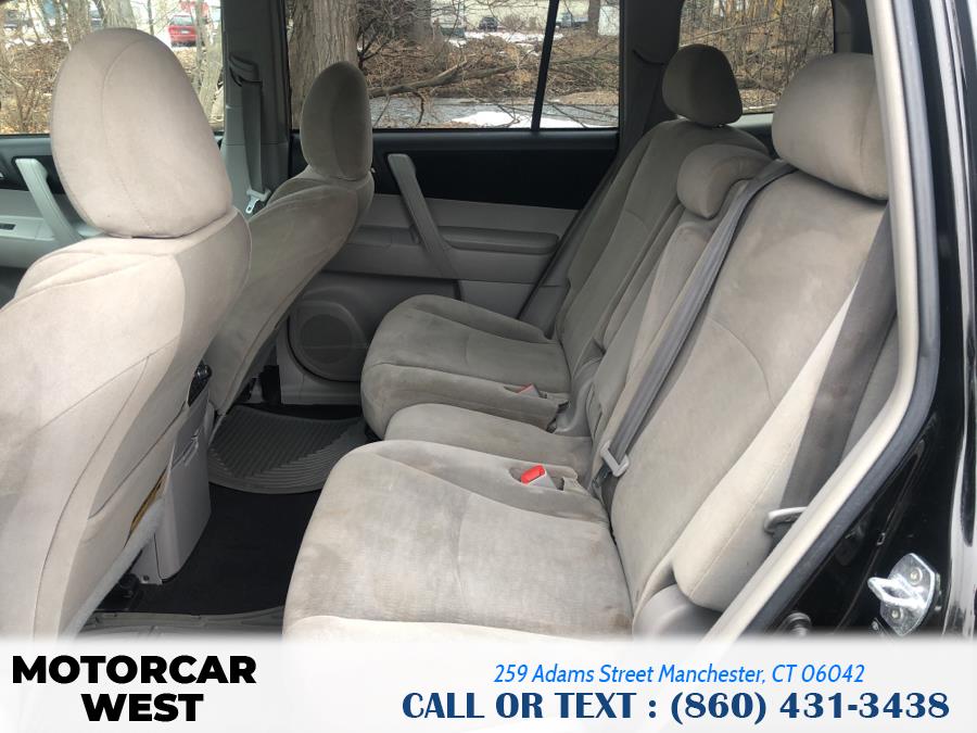 2011 Toyota Highlander 4WD 4dr V6 Base, available for sale in Manchester, Connecticut | Motorcar West. Manchester, Connecticut 2011 Toyota Highlander 4WD 4dr V6 Base, available for sale in Manchester, Connecticut | Motorcar West. Manchester, Connecticut