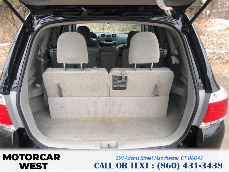 2011 Toyota Highlander 4WD 4dr V6 Base, available for sale in Manchester, Connecticut | Motorcar West. Manchester, Connecticut 2011 Toyota Highlander 4WD 4dr V6 Base, available for sale in Manchester, Connecticut | Motorcar West. Manchester, Connecticut