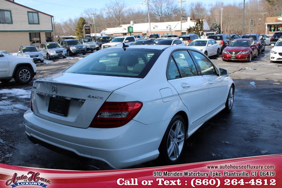 Used Mercedes-Benz C-Class 4dr Sdn C 300 Sport 4MATIC 2013 | Auto House of Luxury. Plantsville, Connecticut