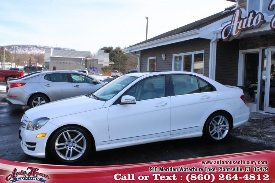 Used Mercedes-Benz C-Class 4dr Sdn C 300 Sport 4MATIC 2013 | Auto House of Luxury. Plantsville, Connecticut