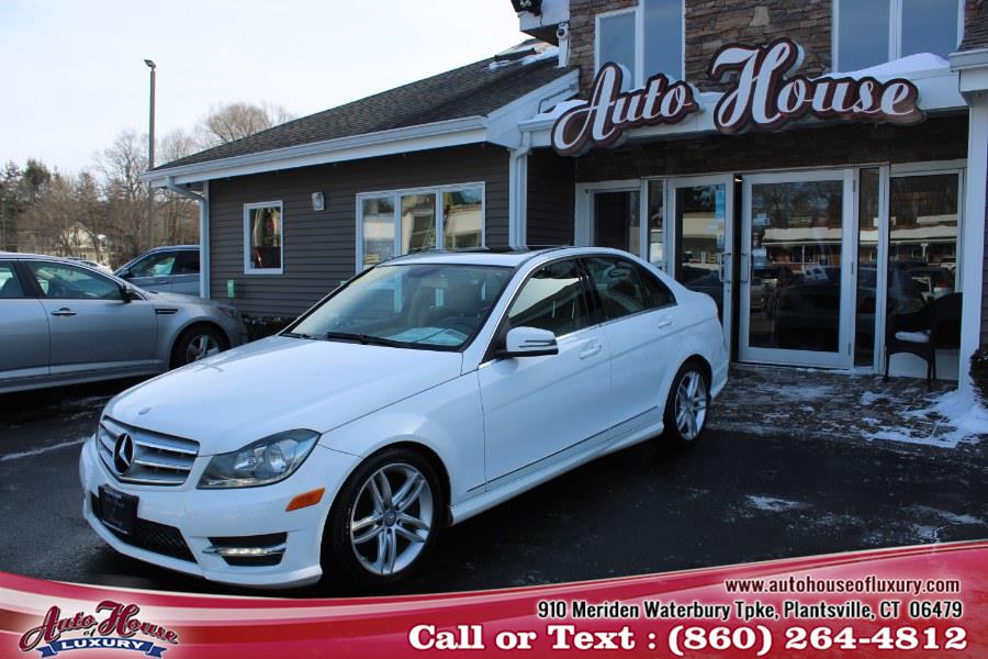 Used Mercedes-Benz C-Class 4dr Sdn C 300 Sport 4MATIC 2013 | Auto House of Luxury. Plantsville, Connecticut