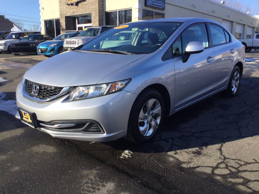 2013 Honda Civic Sdn 4dr Auto LX, available for sale in Plantsville, Connecticut | L&S Automotive LLC. Plantsville, Connecticut 2013 Honda Civic Sdn 4dr Auto LX, available for sale in Plantsville, Connecticut | L&S Automotive LLC. Plantsville, Connecticut
