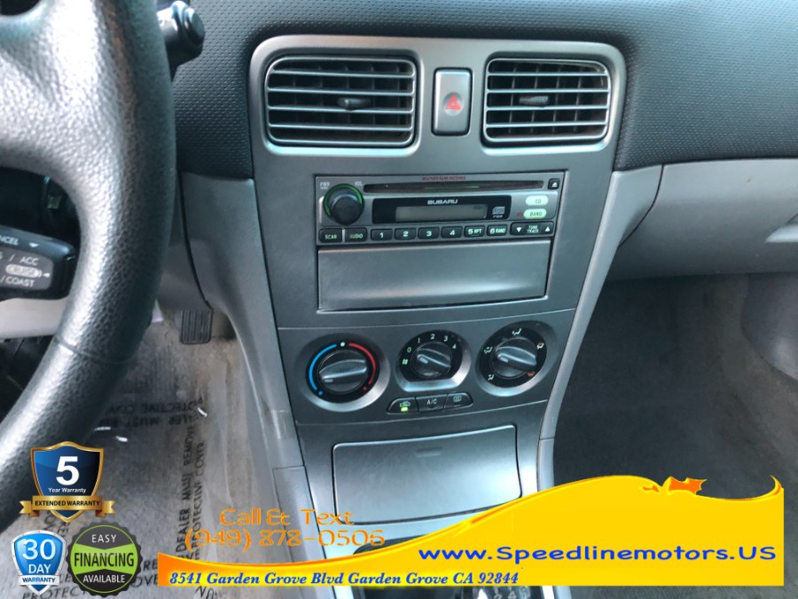 Used Subaru Forester (Natl) 4dr 2.5 X Manual 2005 | Speedline Motors. Garden Grove, California Used Subaru Forester (Natl) 4dr 2.5 X Manual 2005 | Speedline Motors. Garden Grove, California