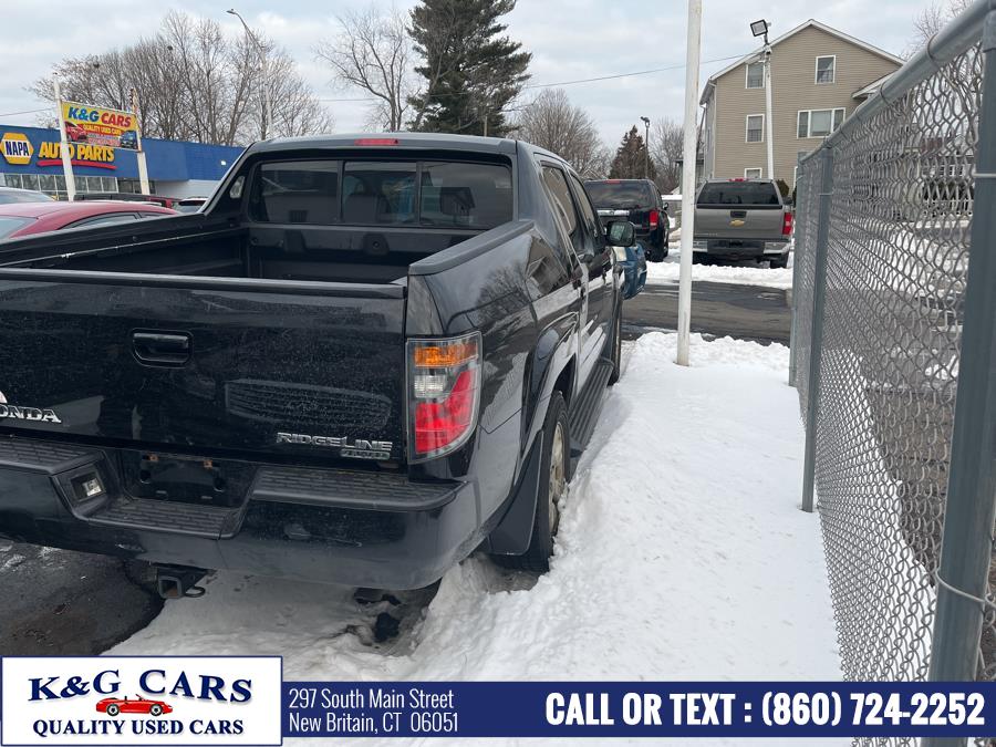 Used Honda Ridgeline 4WD Crew Cab RTL w/Leather 2007 | K and G Cars . New Britain, Connecticut