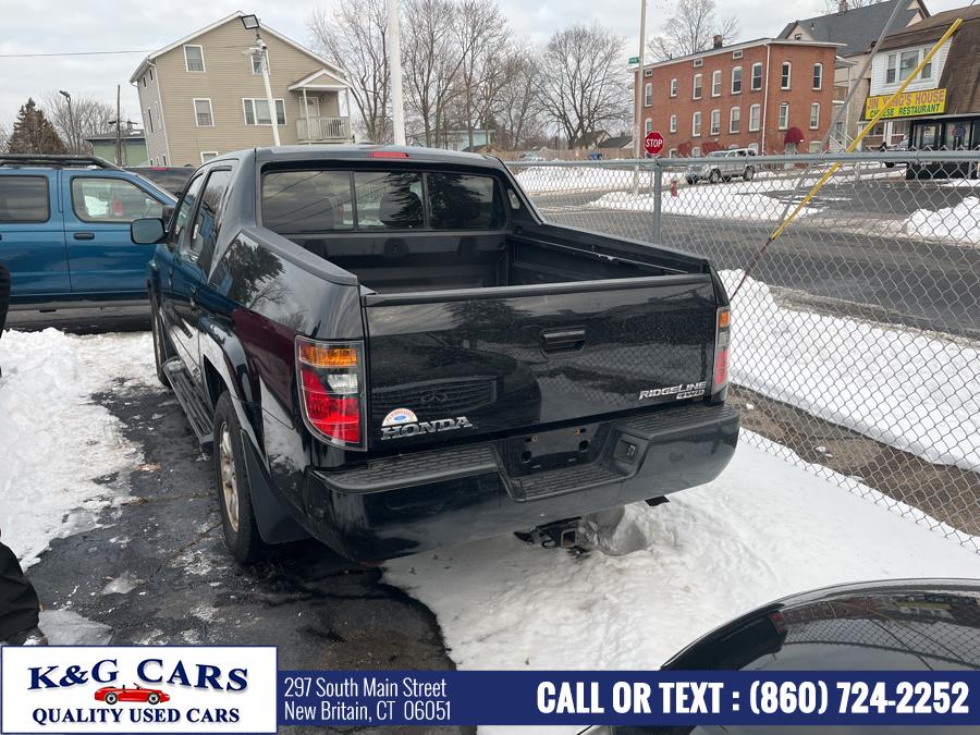 Used Honda Ridgeline 4WD Crew Cab RTL w/Leather 2007 | K and G Cars . New Britain, Connecticut