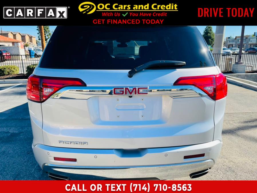 Used GMC Acadia FWD 4dr Denali 2018 | OC Cars and Credit. Garden Grove, California