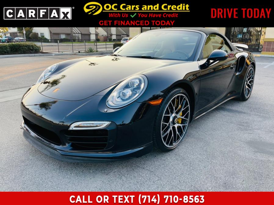 Used Porsche 911 2dr Cabriolet Turbo S 2014 | OC Cars and Credit. Garden Grove, California