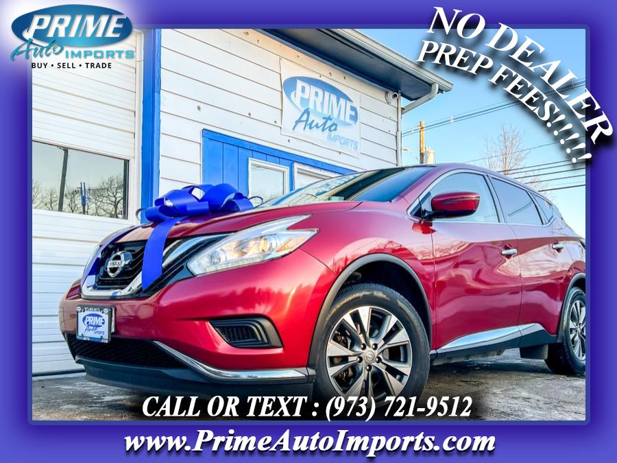 2016 Nissan Murano AWD 4dr S, available for sale in Bloomingdale, New Jersey | Prime Auto Imports. Bloomingdale, New Jersey