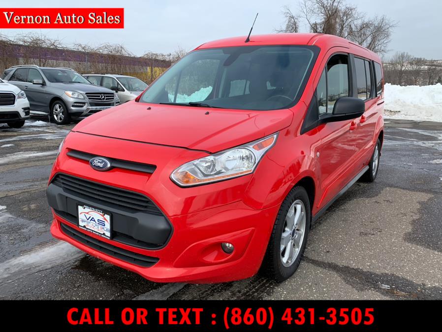 2016 Ford Transit Connect Wagon 4dr Wgn LWB XLT w/Rear Liftgate, available for sale in Manchester, Connecticut | Vernon Auto Sale & Service. Manchester, Connecticut