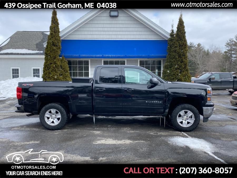 2015 Chevrolet Silverado 1500 4WD Double Cab 143.5" LT w/1LT, available for sale in Gorham, Maine | Ossipee Trail Motor Sales. Gorham, Maine
