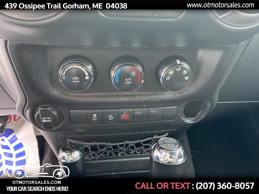 2016 Jeep Wrangler Unlimited 4WD 4dr Sport, available for sale in Gorham, Maine | Ossipee Trail Motor Sales. Gorham, Maine 2016 Jeep Wrangler Unlimited 4WD 4dr Sport, available for sale in Gorham, Maine | Ossipee Trail Motor Sales. Gorham, Maine