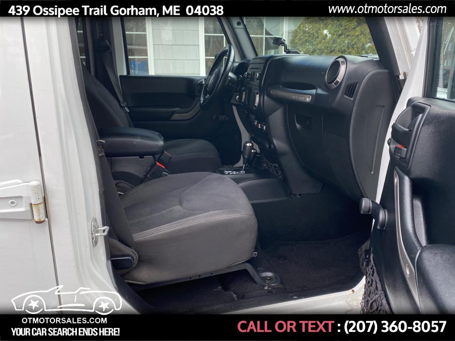 2016 Jeep Wrangler Unlimited 4WD 4dr Sport, available for sale in Gorham, Maine | Ossipee Trail Motor Sales. Gorham, Maine 2016 Jeep Wrangler Unlimited 4WD 4dr Sport, available for sale in Gorham, Maine | Ossipee Trail Motor Sales. Gorham, Maine