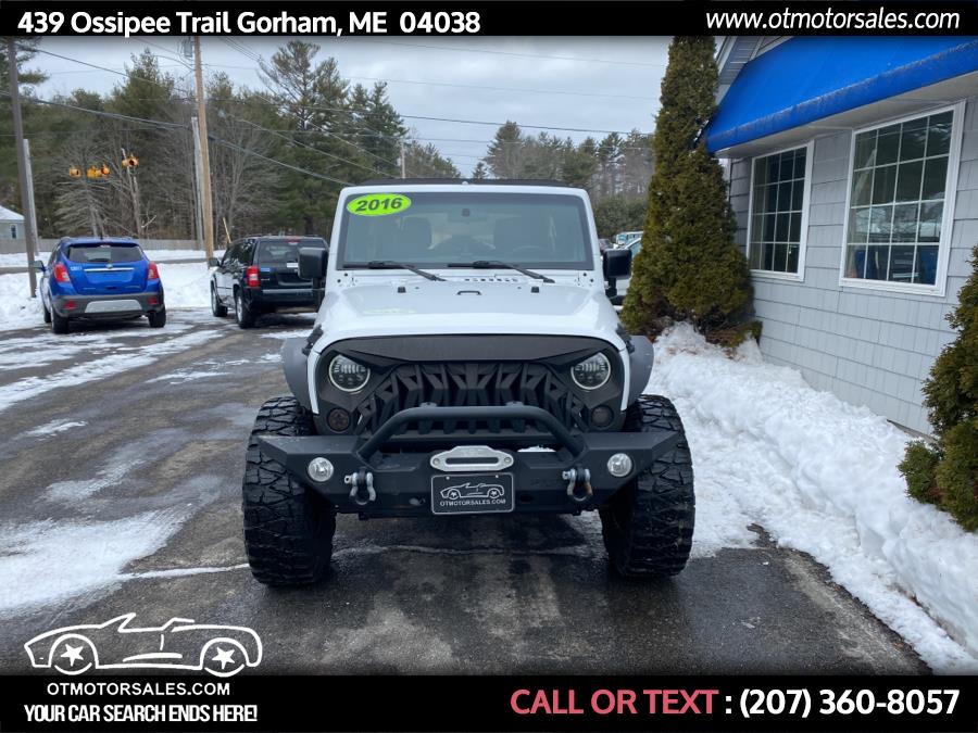 2016 Jeep Wrangler Unlimited 4WD 4dr Sport, available for sale in Gorham, Maine | Ossipee Trail Motor Sales. Gorham, Maine 2016 Jeep Wrangler Unlimited 4WD 4dr Sport, available for sale in Gorham, Maine | Ossipee Trail Motor Sales. Gorham, Maine