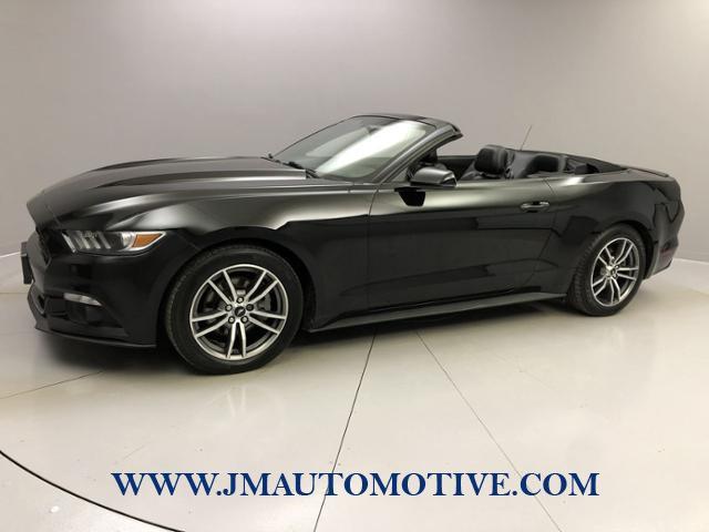 2016 Ford Mustang 2dr Conv EcoBoost Premium, available for sale in Naugatuck, Connecticut | J&M Automotive Sls&Svc LLC. Naugatuck, Connecticut