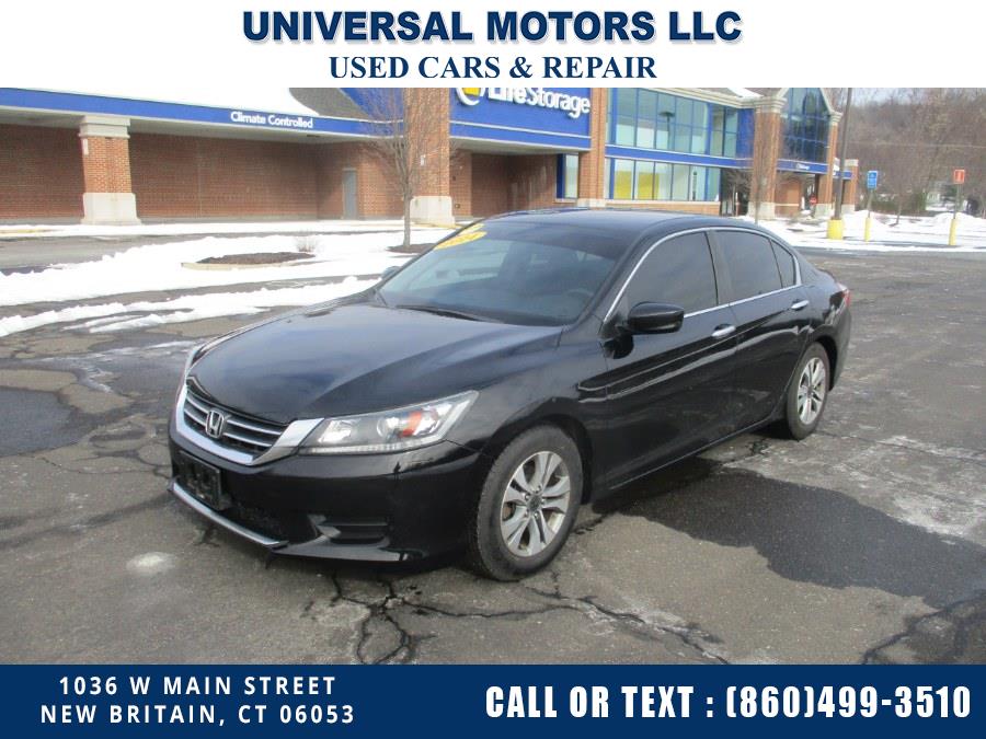 2014 Honda Accord Sedan 4dr I4 CVT LX PZEV, available for sale in New Britain, Connecticut | Universal Motors LLC. New Britain, Connecticut
