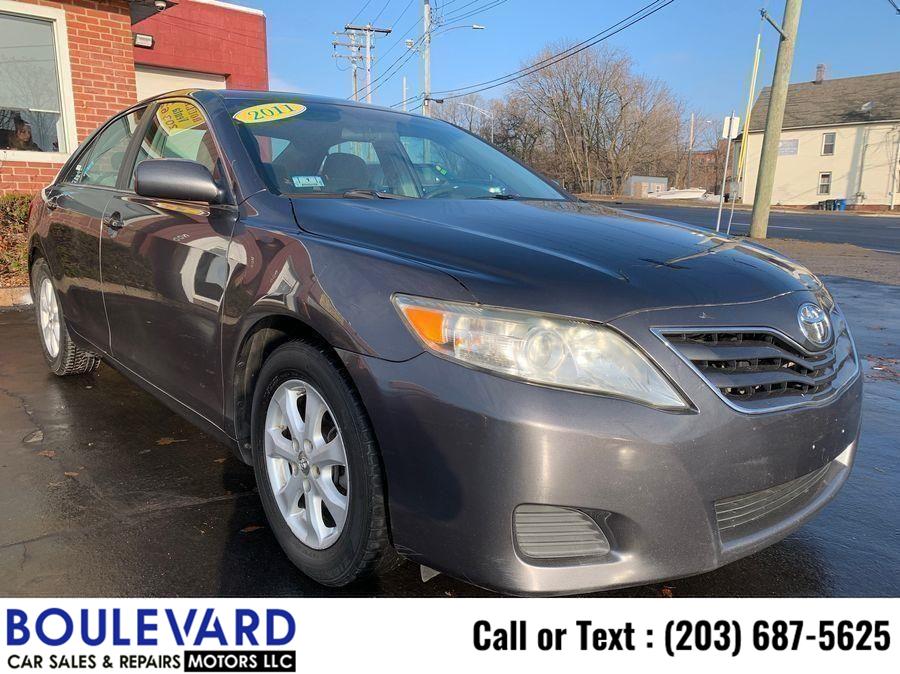 2011 Toyota Camry LE Sedan 4D, available for sale in New Haven, Connecticut | Boulevard Motors LLC. New Haven, Connecticut