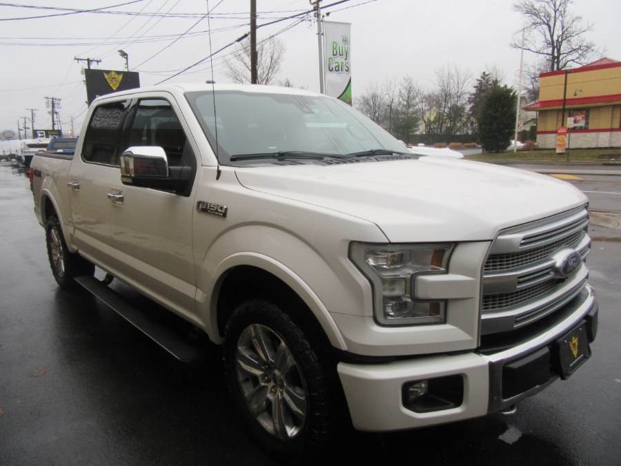 Used Ford F-150 4WD SuperCrew 145" Platinum 2015 | Royalty Auto Sales. Little Ferry, New Jersey Used Ford F-150 4WD SuperCrew 145" Platinum 2015 | Royalty Auto Sales. Little Ferry, New Jersey