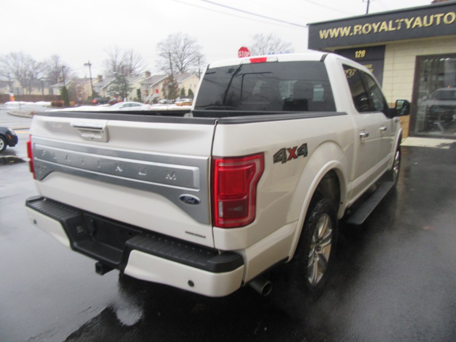 Used Ford F-150 4WD SuperCrew 145" Platinum 2015 | Royalty Auto Sales. Little Ferry, New Jersey Used Ford F-150 4WD SuperCrew 145" Platinum 2015 | Royalty Auto Sales. Little Ferry, New Jersey