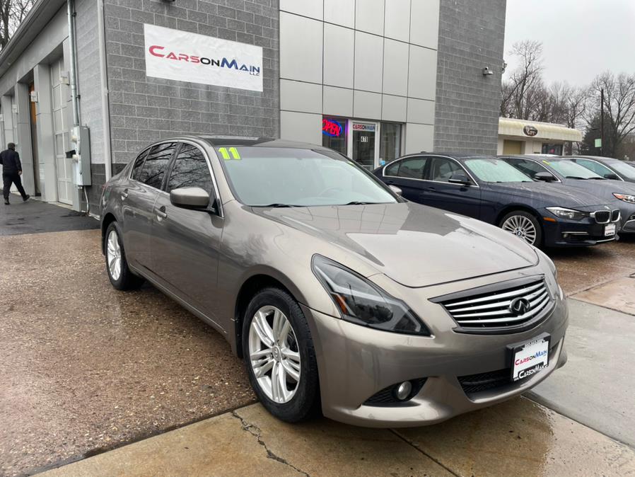 Used Infiniti G37 Sedan 4dr x AWD 2011 | Carsonmain LLC. Manchester, Connecticut