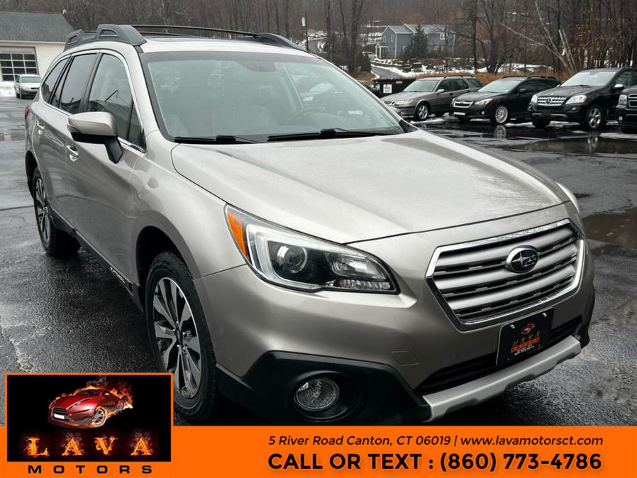 2015 Subaru Outback 4dr Wgn 2.5i Limited PZEV, available for sale in Canton, Connecticut | Lava Motors. Canton, Connecticut