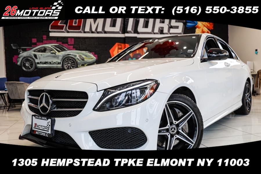 2018 Mercedes-Benz C-Class C 300 4MATIC Sedan, available for sale in ELMONT, New York | 26 Motors Long Island. ELMONT, New York 2018 Mercedes-Benz C-Class C 300 4MATIC Sedan, available for sale in ELMONT, New York | 26 Motors Long Island. ELMONT, New York