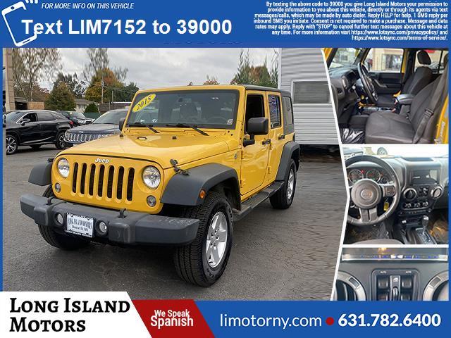 Used Jeep Wrangler Unlimited 4WD 4dr Freedom Edition *Ltd Avail* 2015 | Long Island Car Loan. Babylon, New York Used Jeep Wrangler Unlimited 4WD 4dr Freedom Edition *Ltd Avail* 2015 | Long Island Car Loan. Babylon, New York