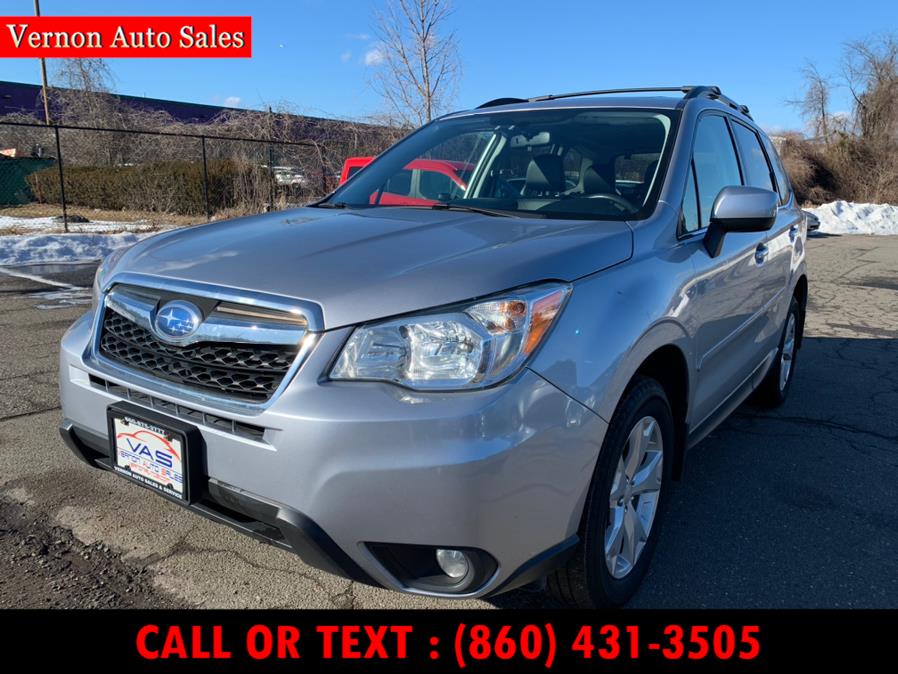2016 Subaru Forester 4dr CVT 2.5i Limited PZEV, available for sale in Manchester, Connecticut | Vernon Auto Sale & Service. Manchester, Connecticut