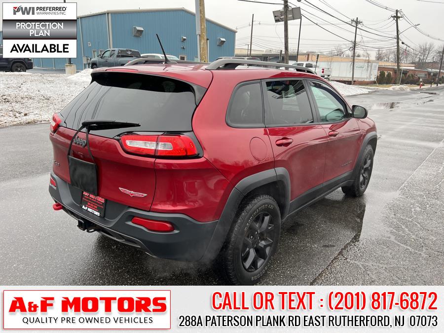 Used Jeep Cherokee 4WD 4dr Trailhawk 2015 | A&F Motors LLC. East Rutherford, New Jersey Used Jeep Cherokee 4WD 4dr Trailhawk 2015 | A&F Motors LLC. East Rutherford, New Jersey
