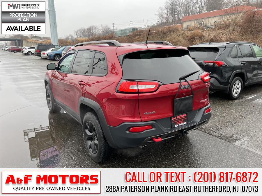 Used Jeep Cherokee 4WD 4dr Trailhawk 2015 | A&F Motors LLC. East Rutherford, New Jersey Used Jeep Cherokee 4WD 4dr Trailhawk 2015 | A&F Motors LLC. East Rutherford, New Jersey